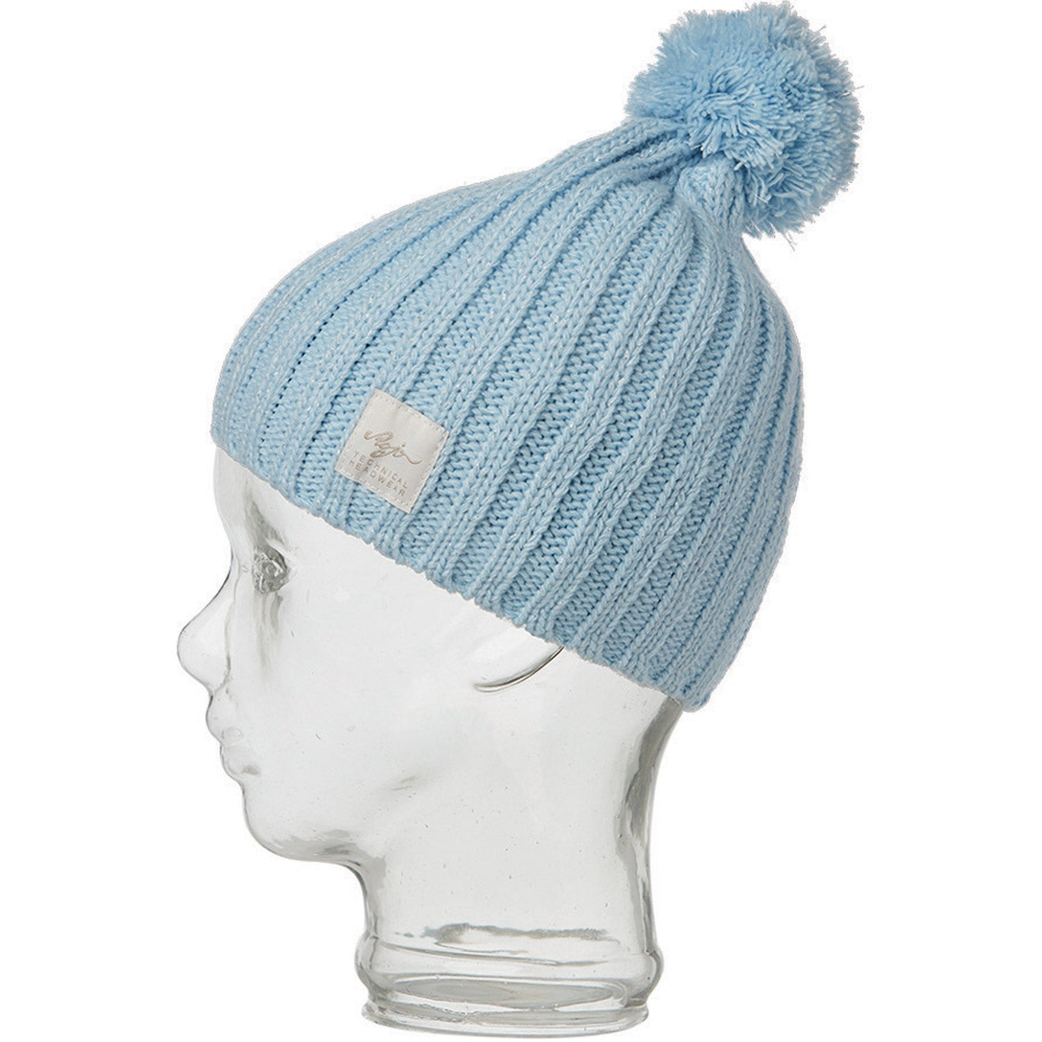 Lurex Pom Pom Beanie
