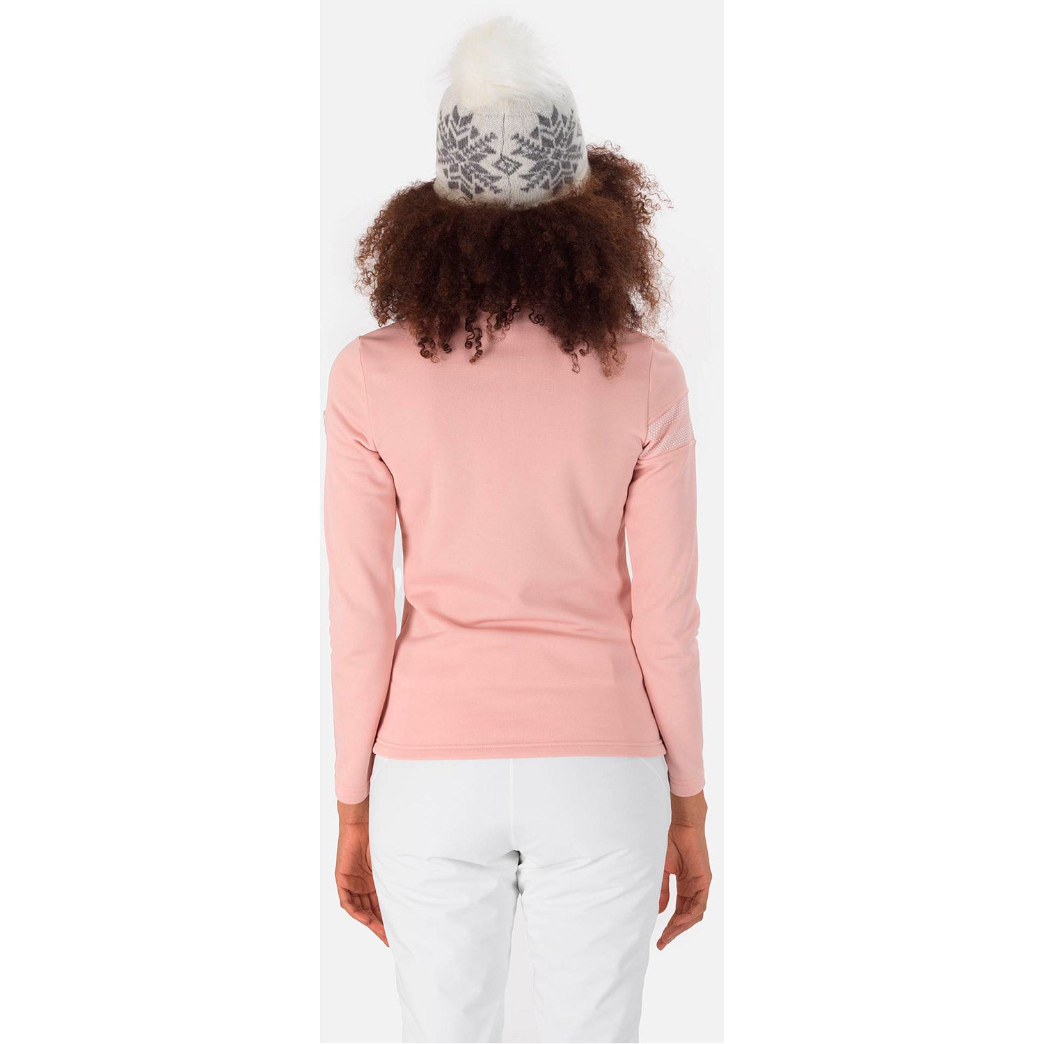 Rossignol Women's Resort 1/2 Zip Skivvy 2023 Powder Pink