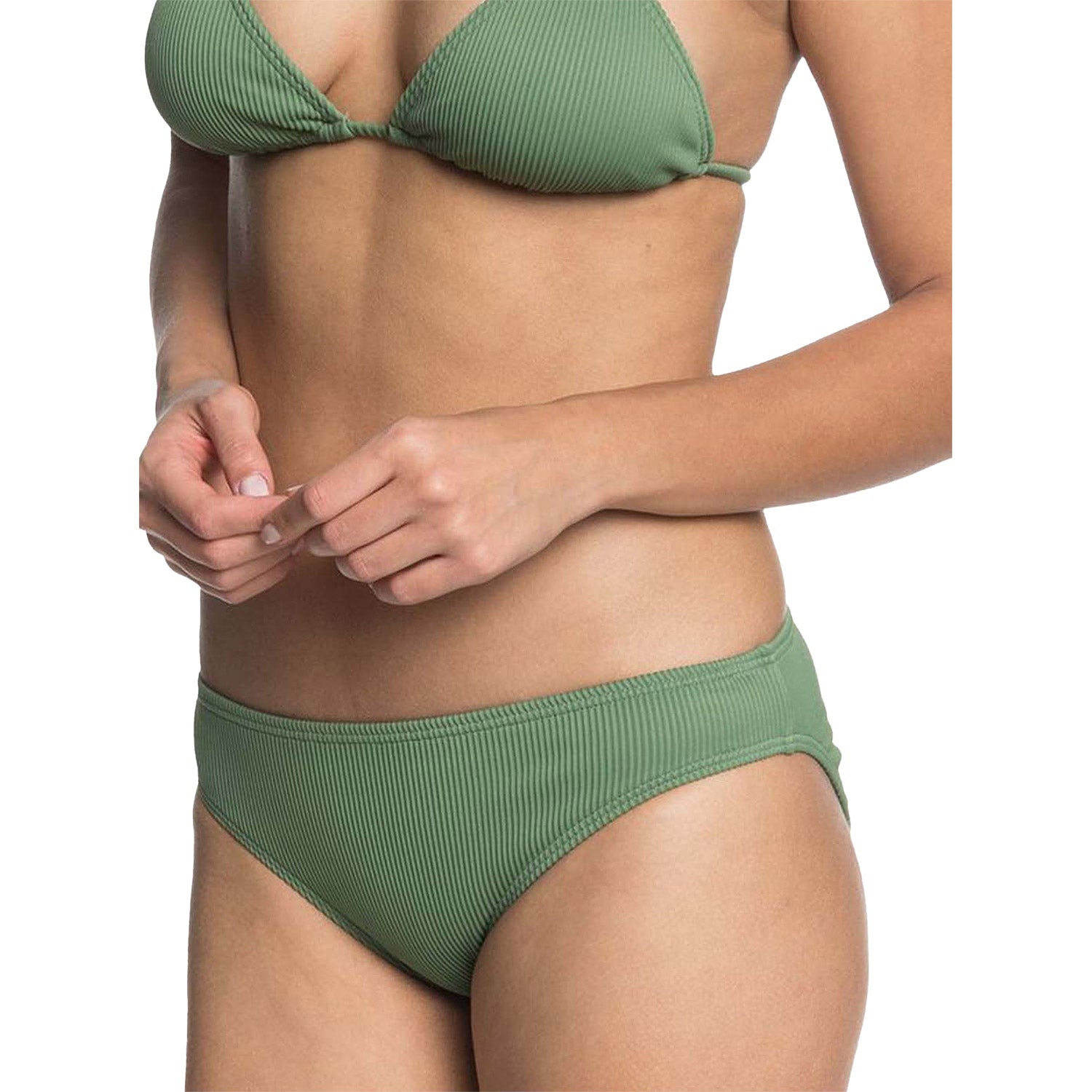 Roxy Mind of Freedom Full Bikini Bottom Vineyard Green 2