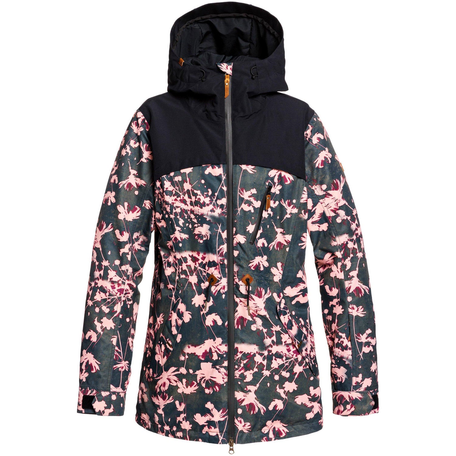 Roxy Stated Snow Jacket 2020 True Black Poppy