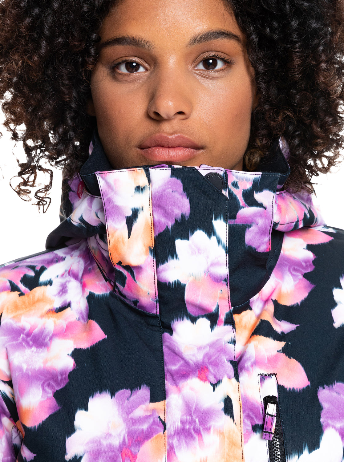 Roxy Womens Roxy Jetty Snow Jacket True black jorja