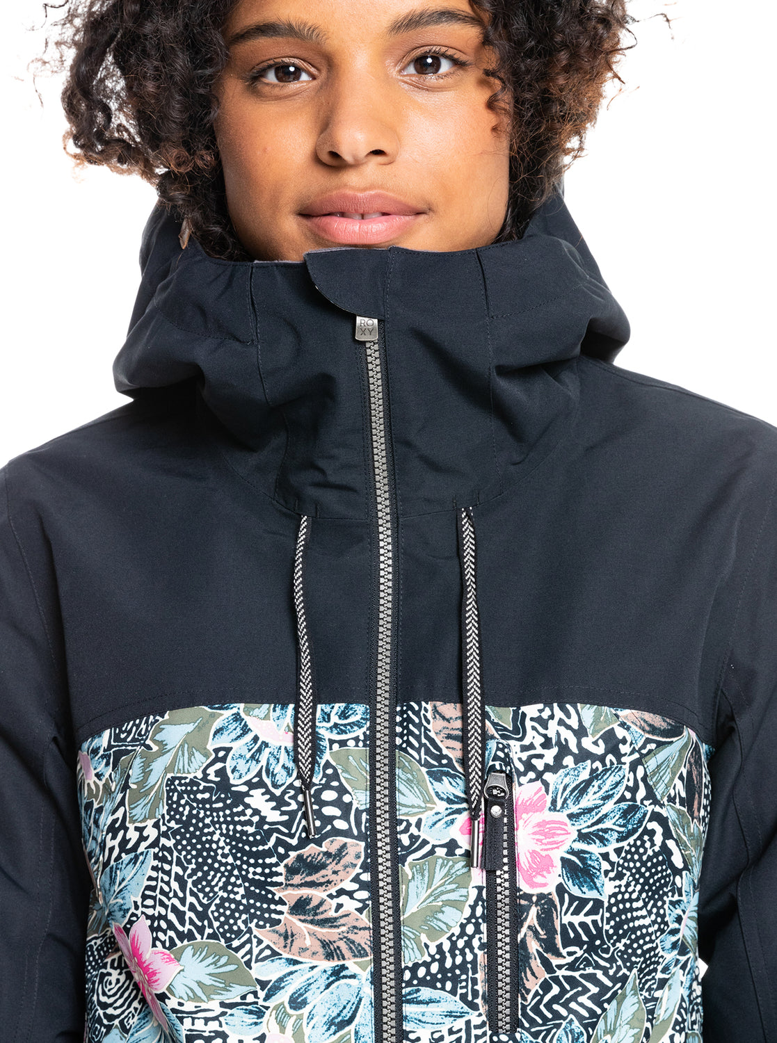 Roxy Womens Stated Snow Jacket True black ubuda