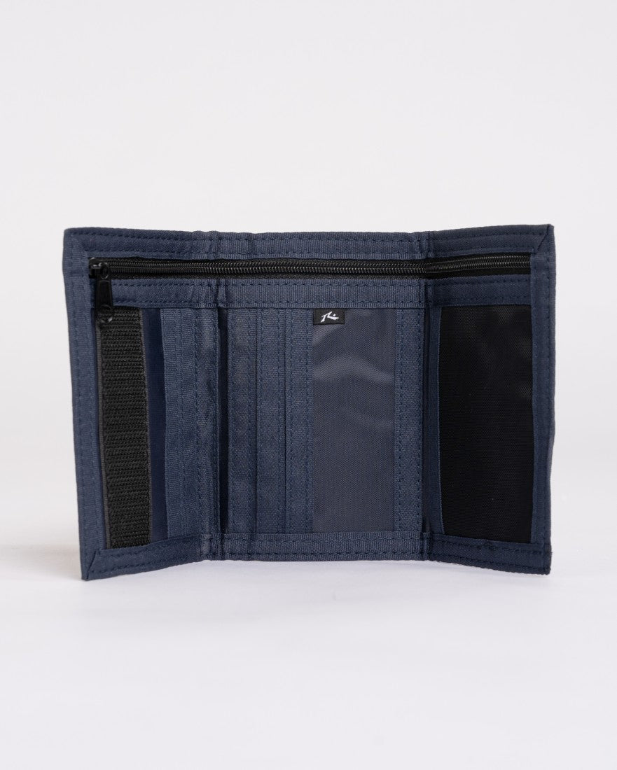 Rusty Backtrack Tri-fold Wallet NAVY BLUE