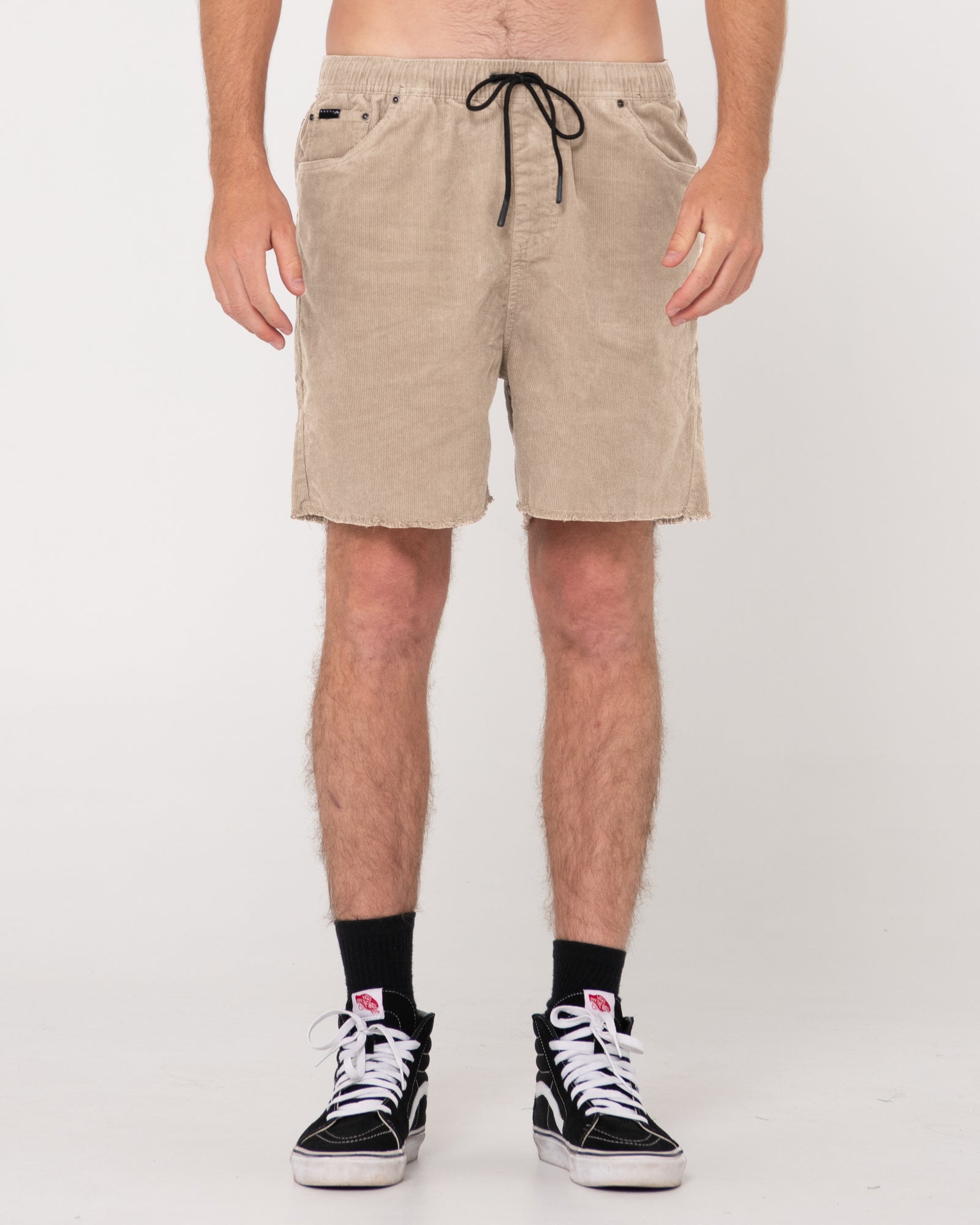 Rusty Rifts Cut Off Elastic Short Pumice Stone