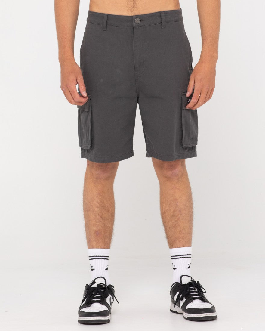 Rusty Sheet The Bed Cargo Short COAL