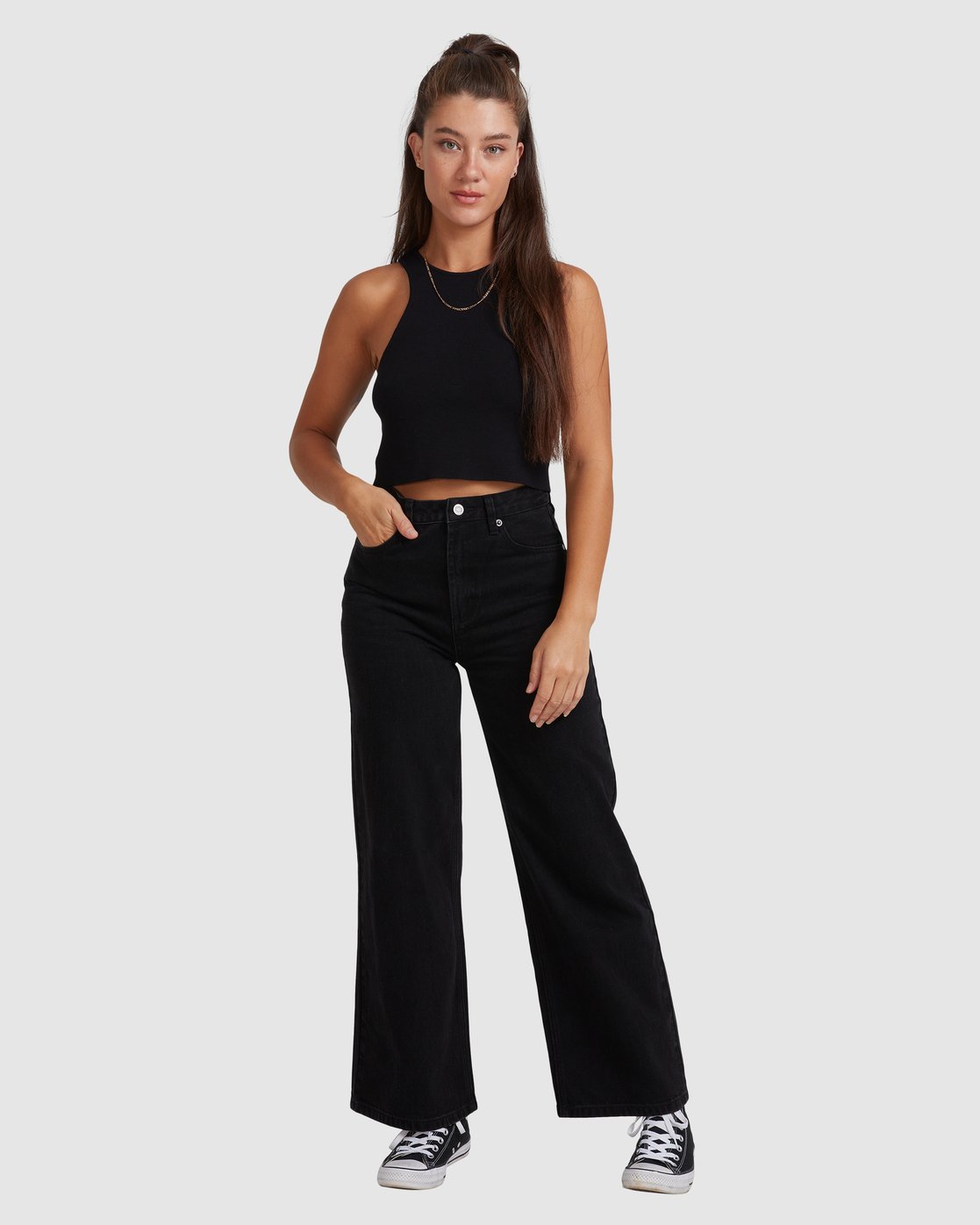 RVCA COCO DENIM Vintage black