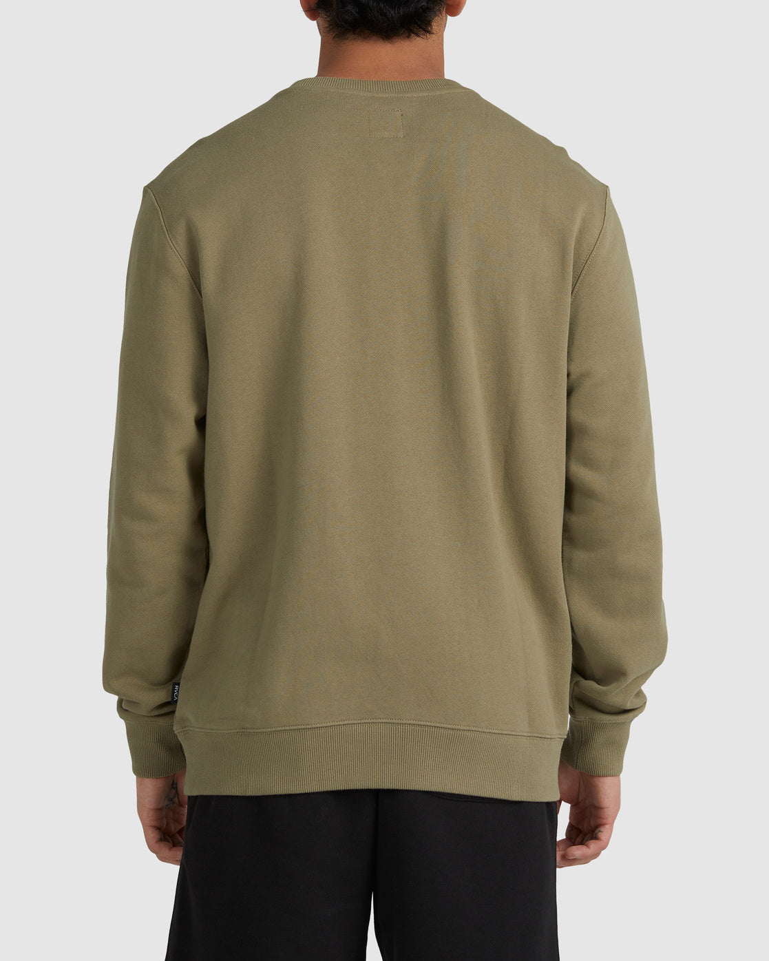 RVCA CROSSED OUT CREW ALOE