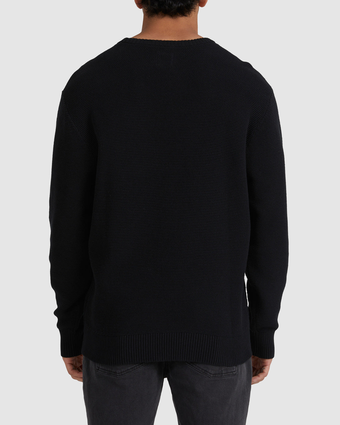 RVCA Duke Crew Knit BLACK