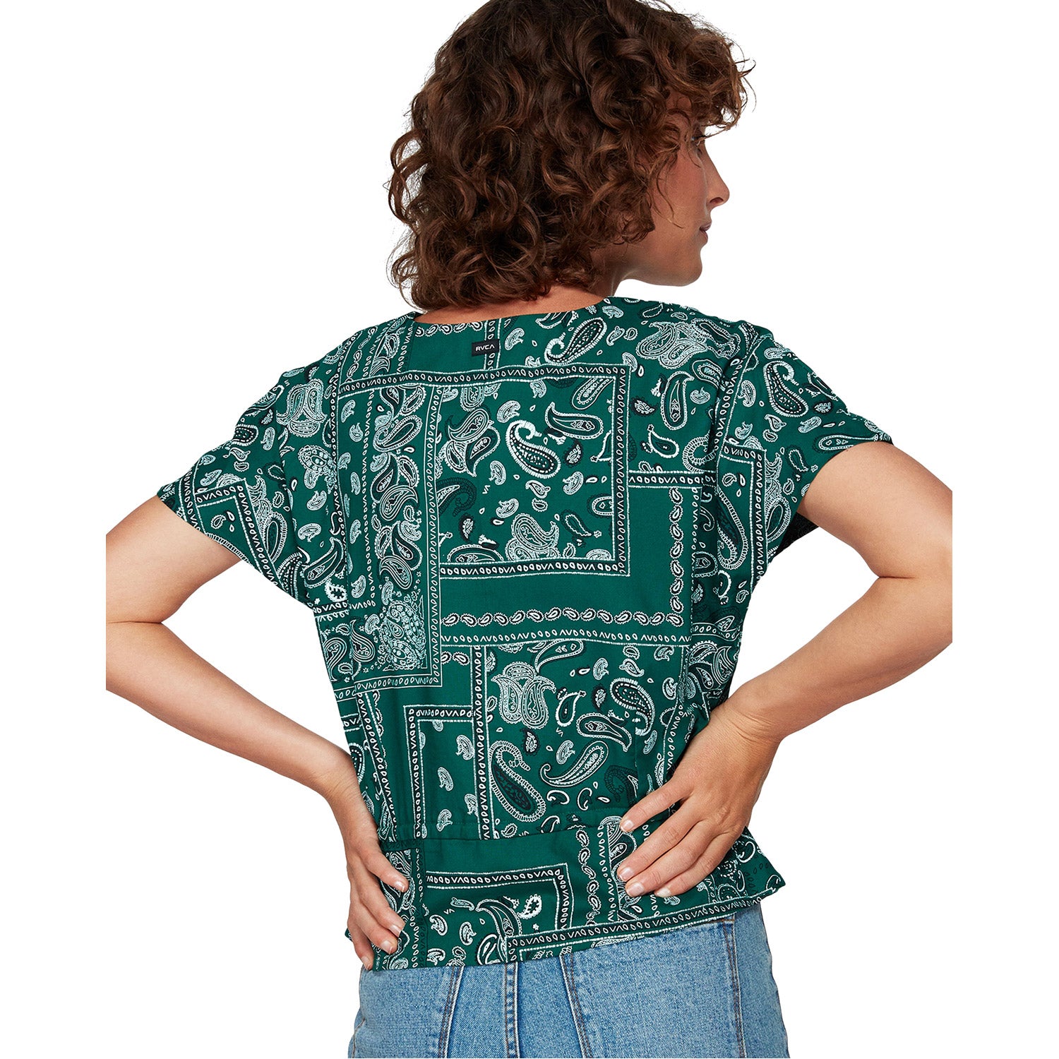 RVCA Farren Top Evergreen