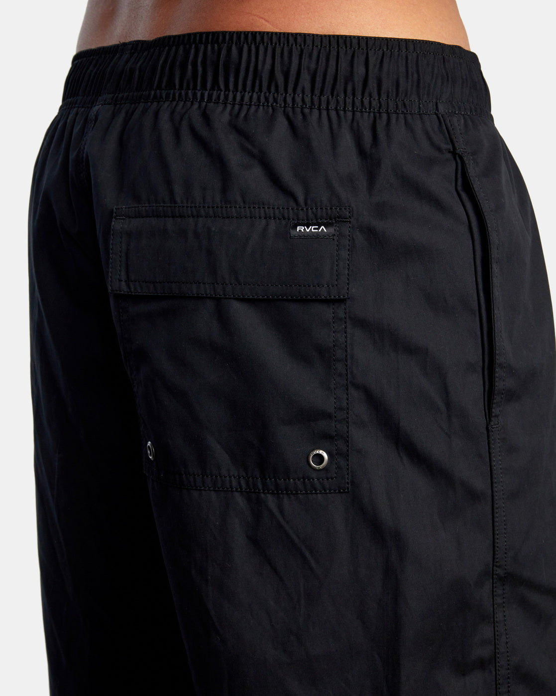 RVCA Opposites Elastic 2 Boardshorts 17" BLACK