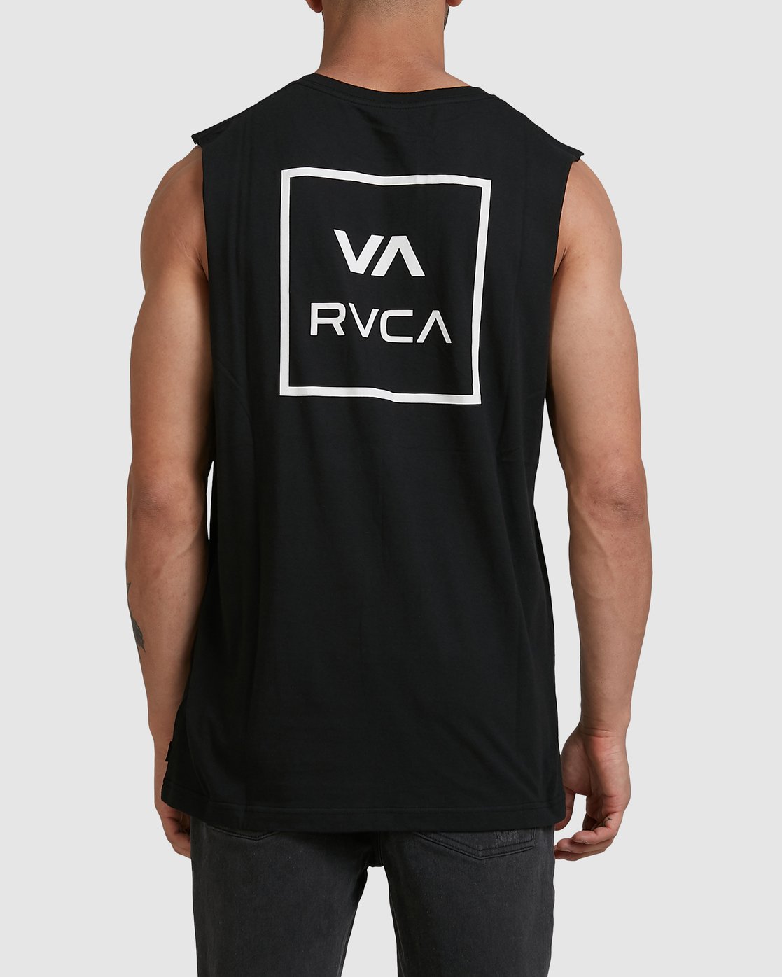 RVCA Va All The Way Muscle Top Black