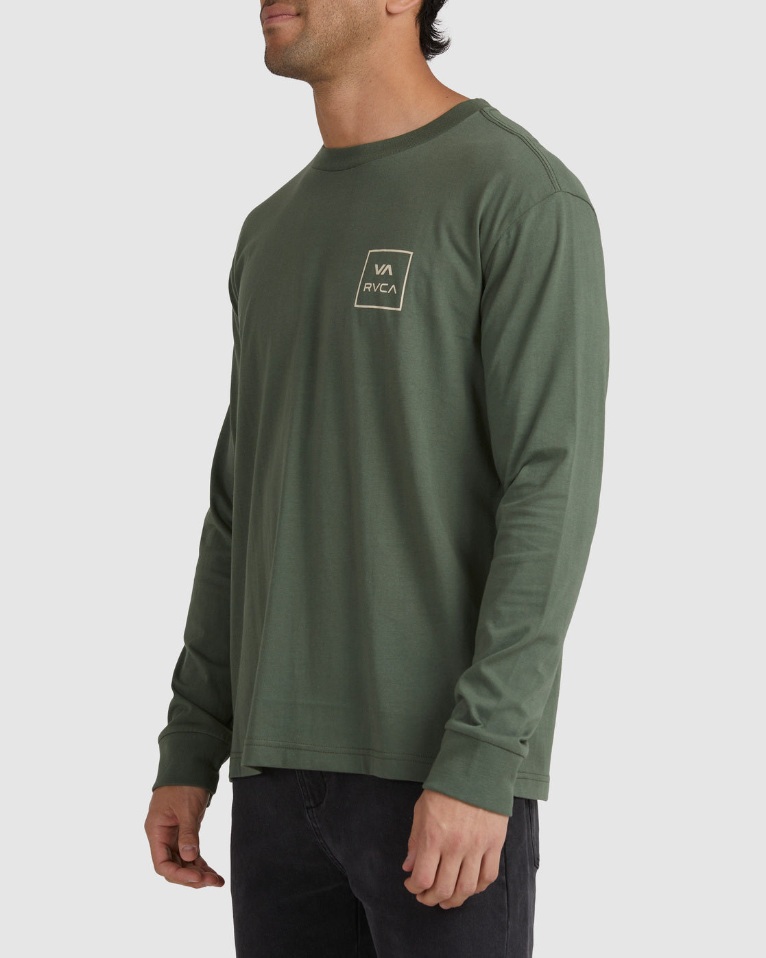 RVCA VA All The Ways Long Sleeve Tee CACTUS