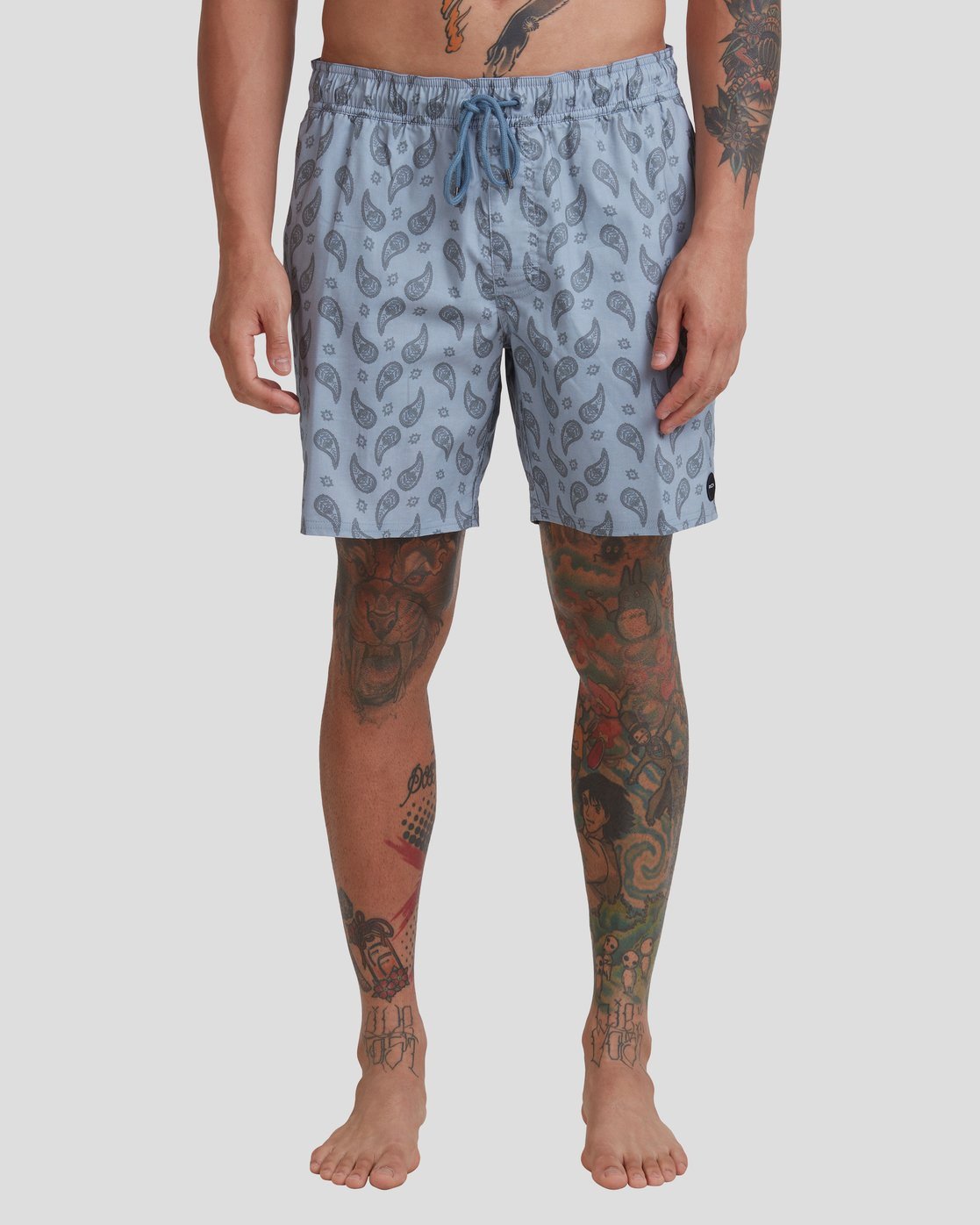 RVCA Vaisley Elastic Boardshorts 17" BLUE