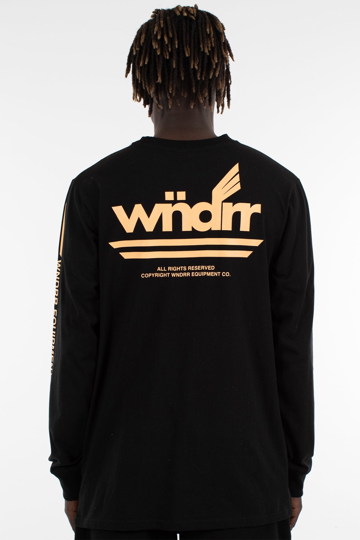 WNDRR RICHFIELD L/S TEE Black