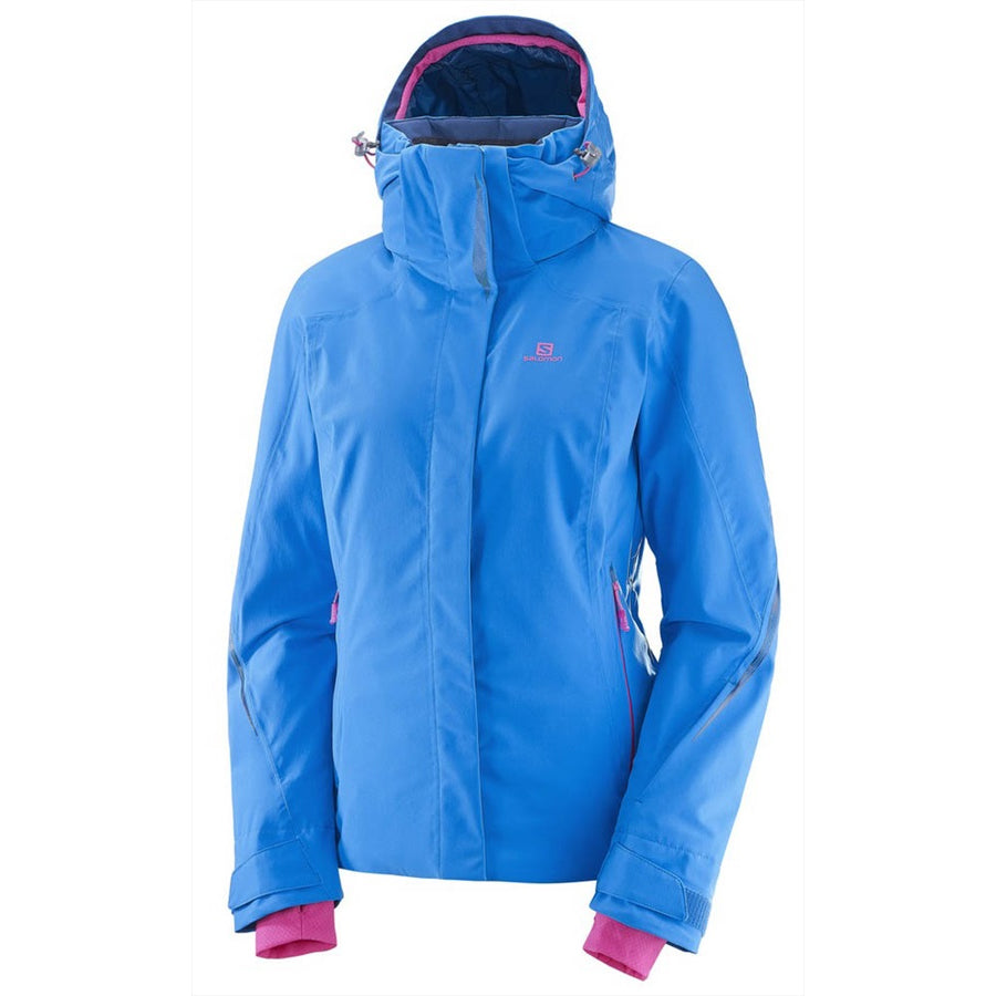 Salomon Brilliant Womens Ski Jacket 2018 Sky Diver