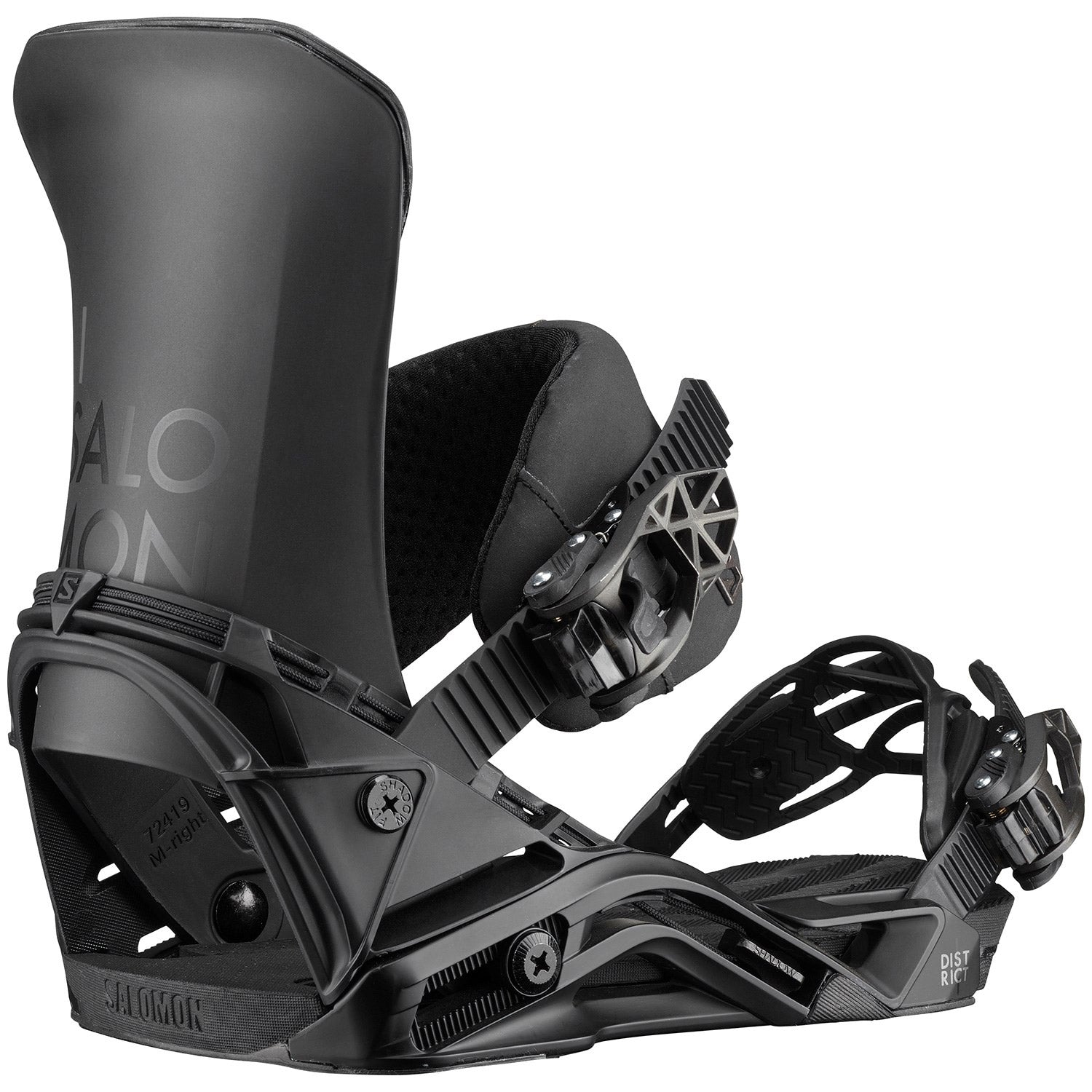Salomon District Snowboard Binding 2020 Black
