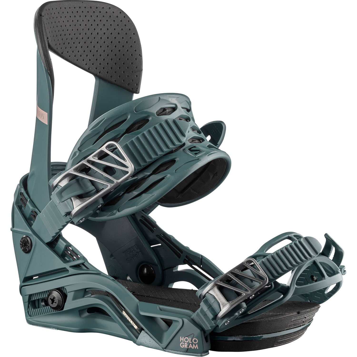 Salomon Hologram Womens Snowboard Binding 2021 Mallard Green