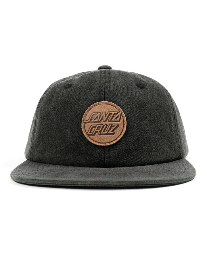 Santa Cruz Pitch Leather Cap