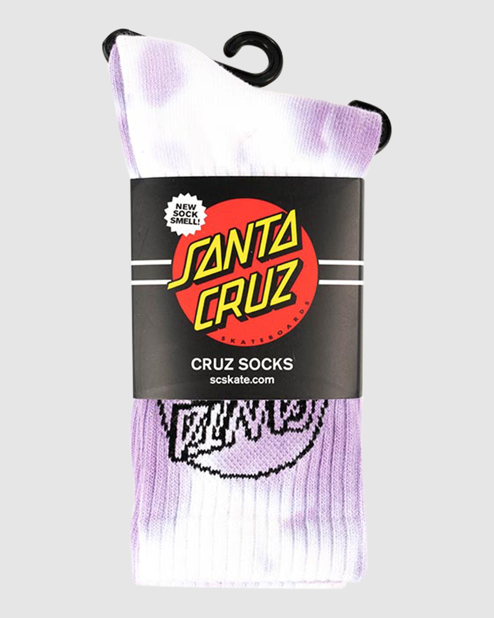 Santa Cruz Girls Tie Dye Socks 2 Pack Assorted