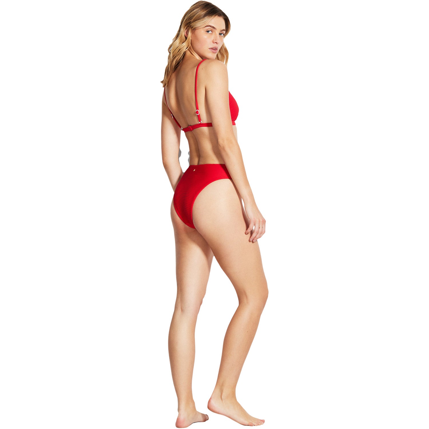 Seafolly Essentials Bralette Bikini Top Chilli