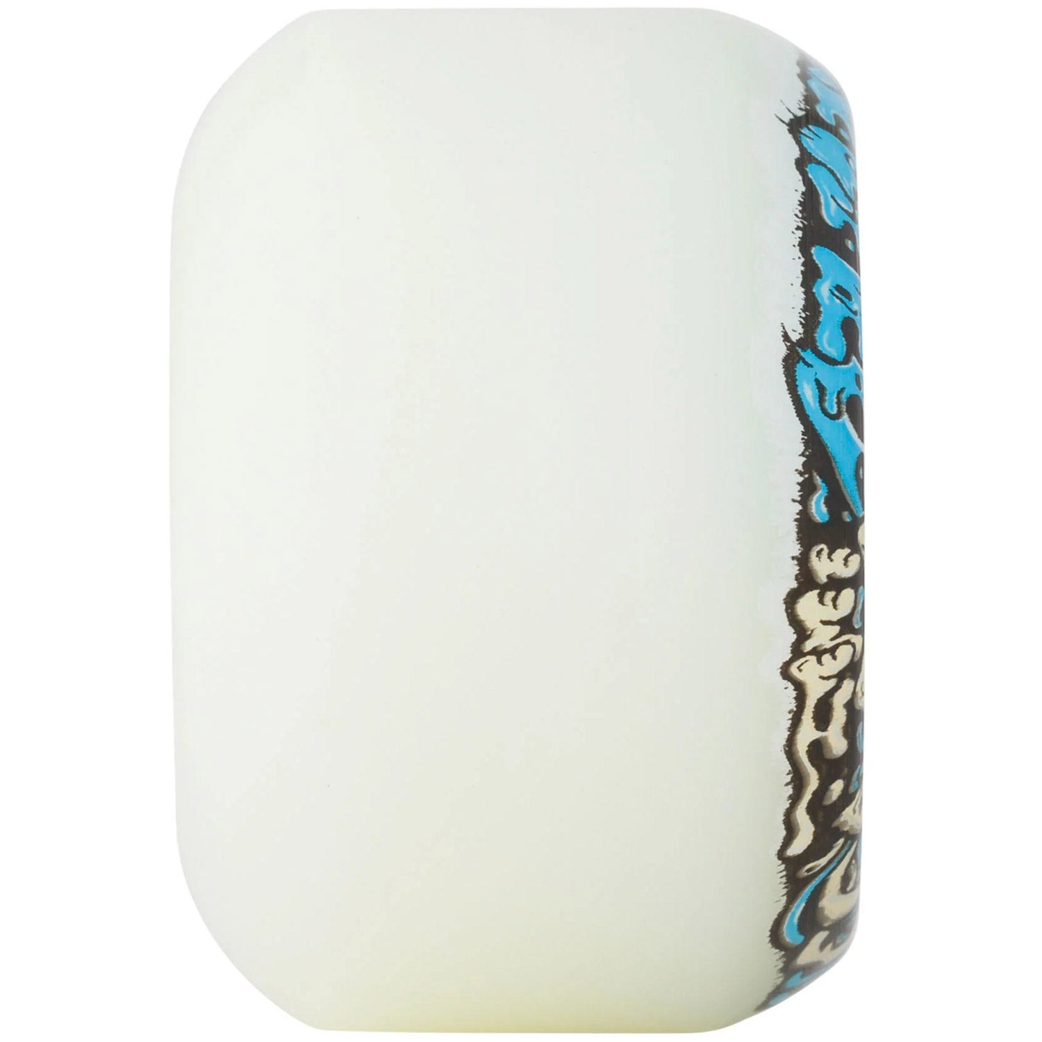 53mm Vomit Mini White Blue 97a Skateboard Wheels