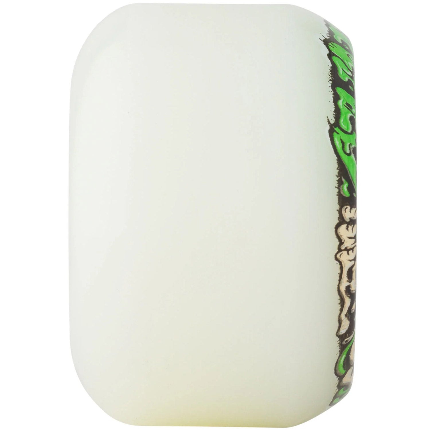 54mm Vomit Mini White Green 97a Skateboard Wheels