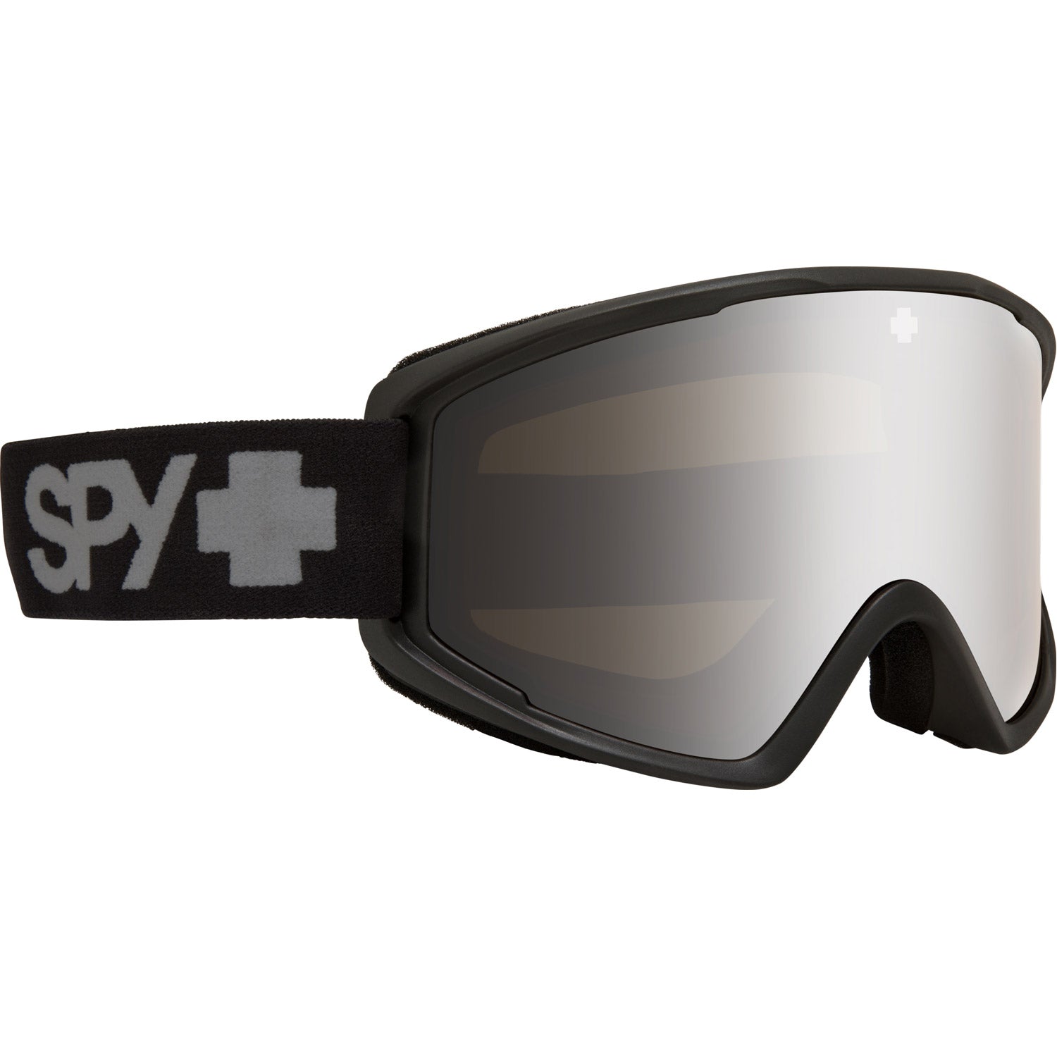 Spy Crusher Elite Asian Fit Snow Goggles Matte Black With HD Bronze With Silver Spectra Mirror