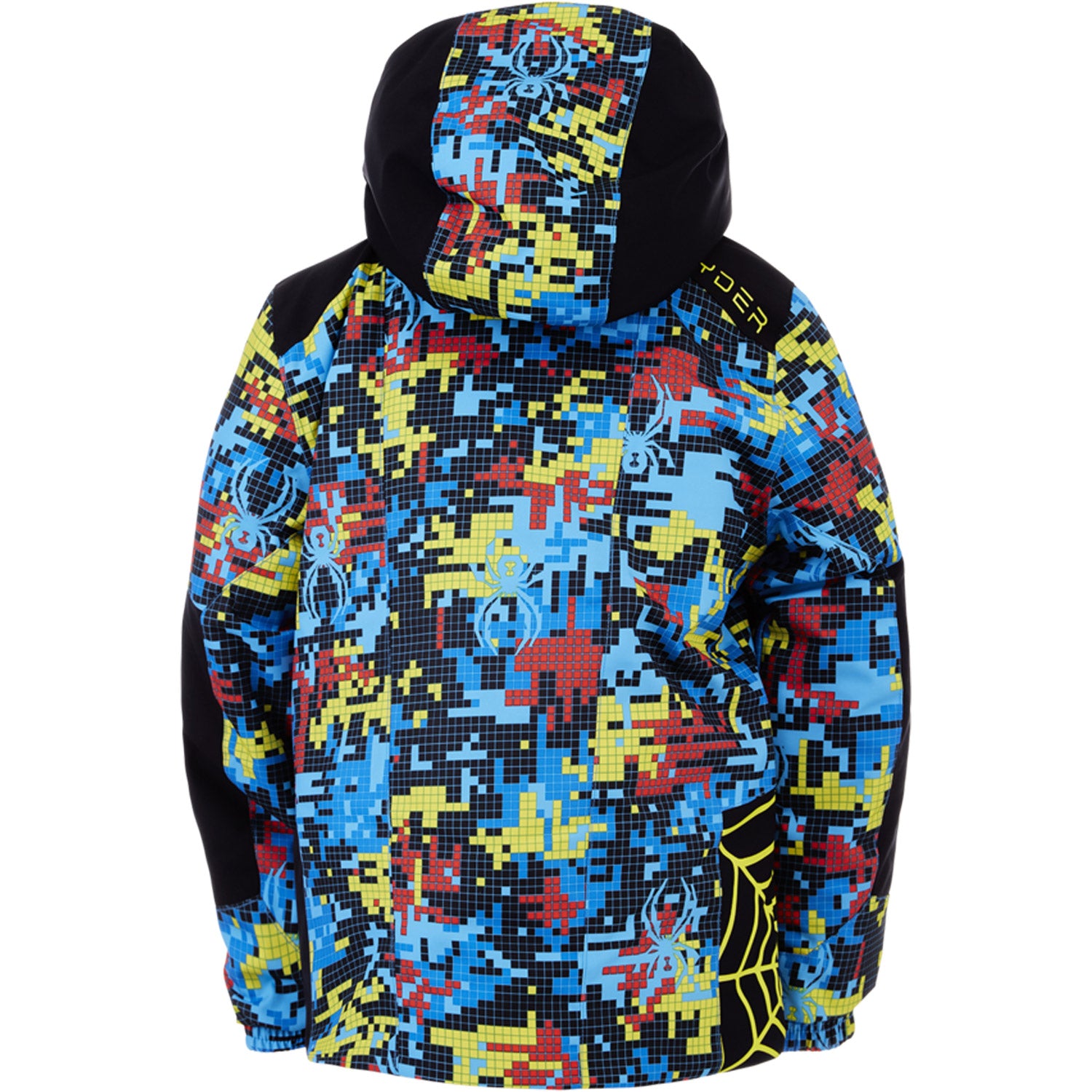 Spyder Challenger Boys Ski Jacket Digi Bug