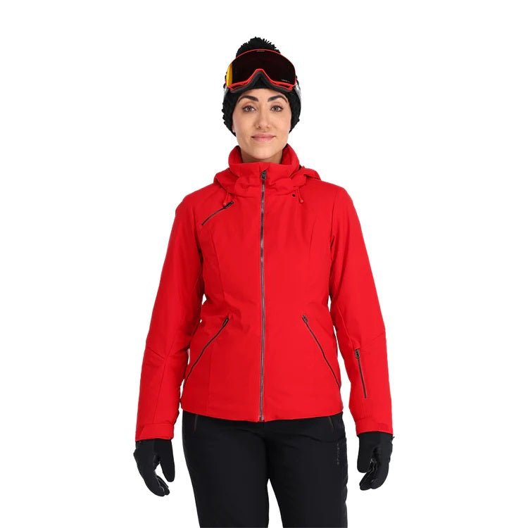 Spyder Schatzi Womens Ski Jacket Red