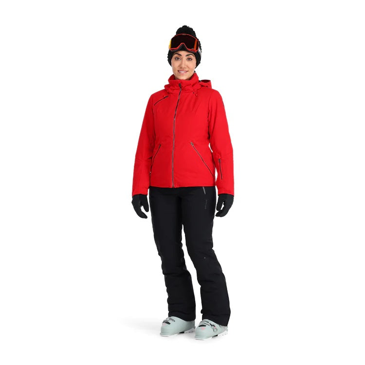 Spyder Schatzi Womens Ski Jacket Red