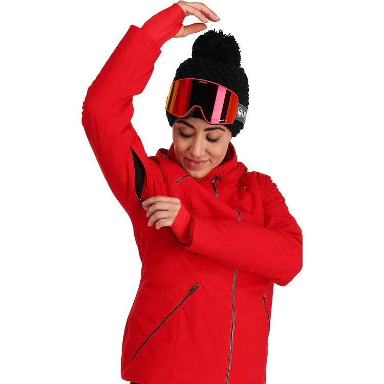 Spyder Schatzi Womens Ski Jacket Red