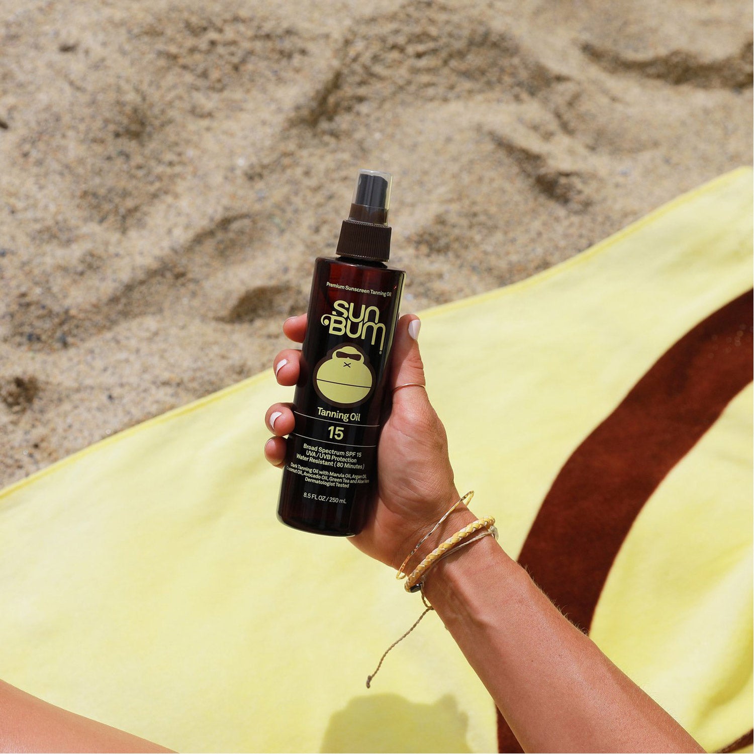 SPF 15 Sunscreen Browning Oil