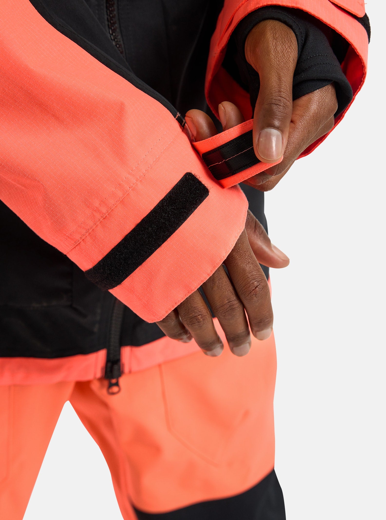 Burton Men's Burton Frostner 2L Jacket True Black/Tetra Orange