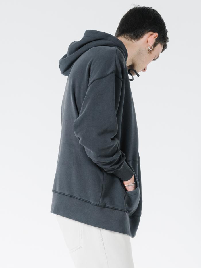 Thrills Minimal Thrills Slouch Pull On Hood - Heritage Black Heritage black