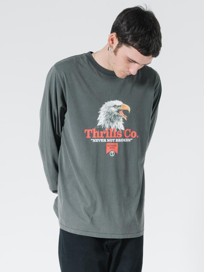 Thrills Talla Merch Fit Long Sleeve Tee - Merch Black Merch black