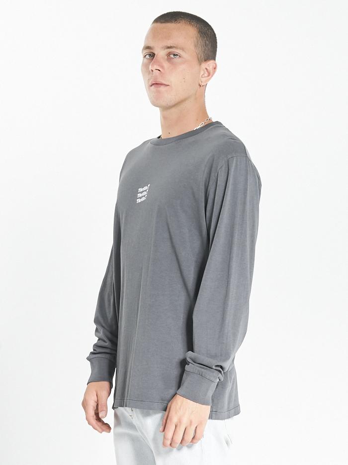 Thrills Thrills Unlimited Merch Fit Long Sleeve Tee - Merch Black Merch black