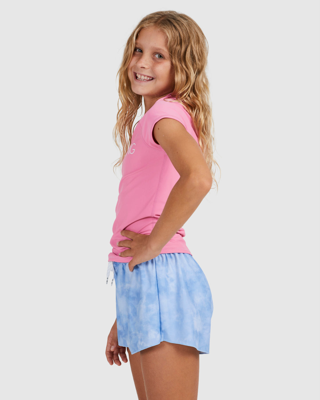 Girls 6-14 Dancer Rash Vest