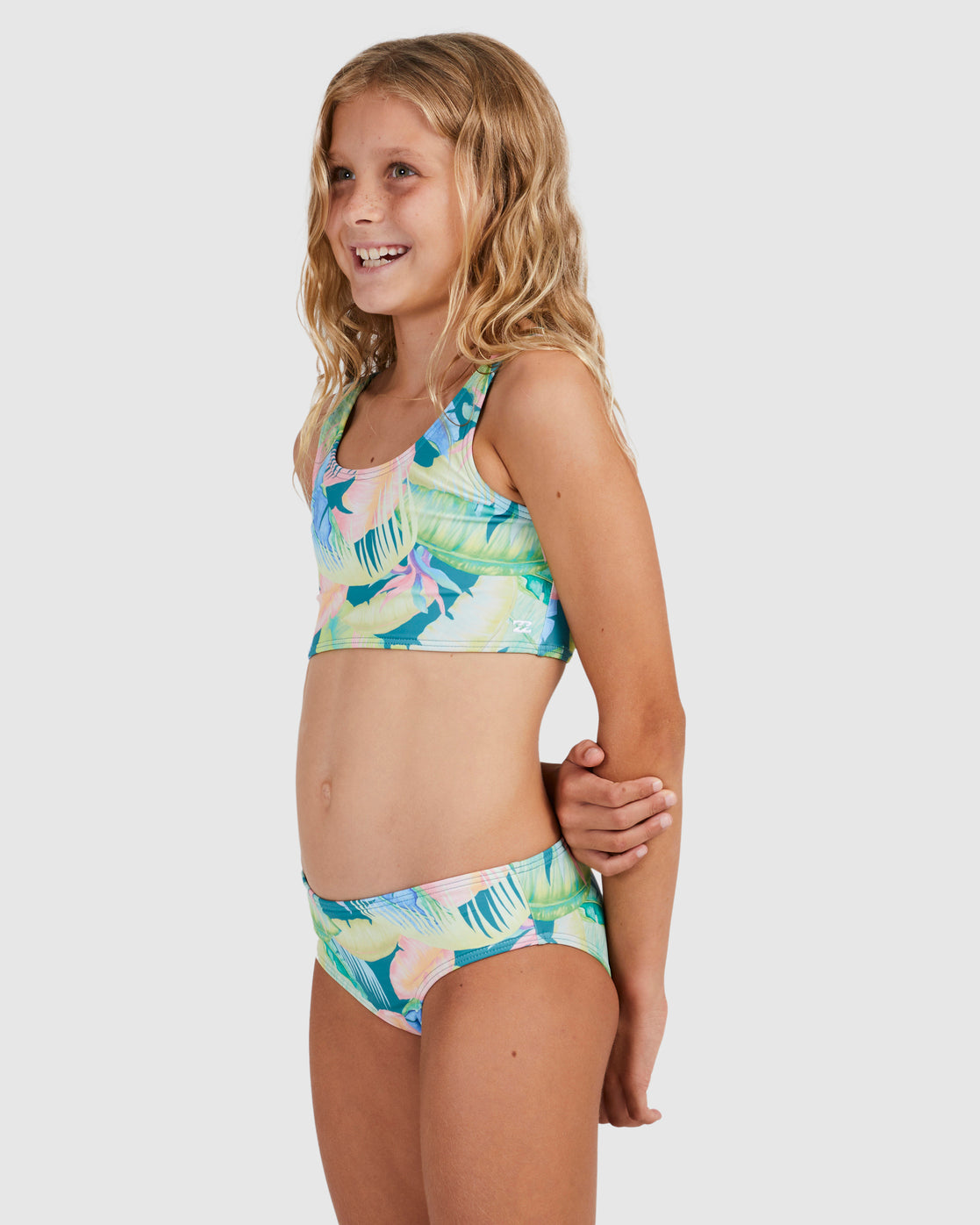 Girls 6-14 Marine Tropic Tank Set