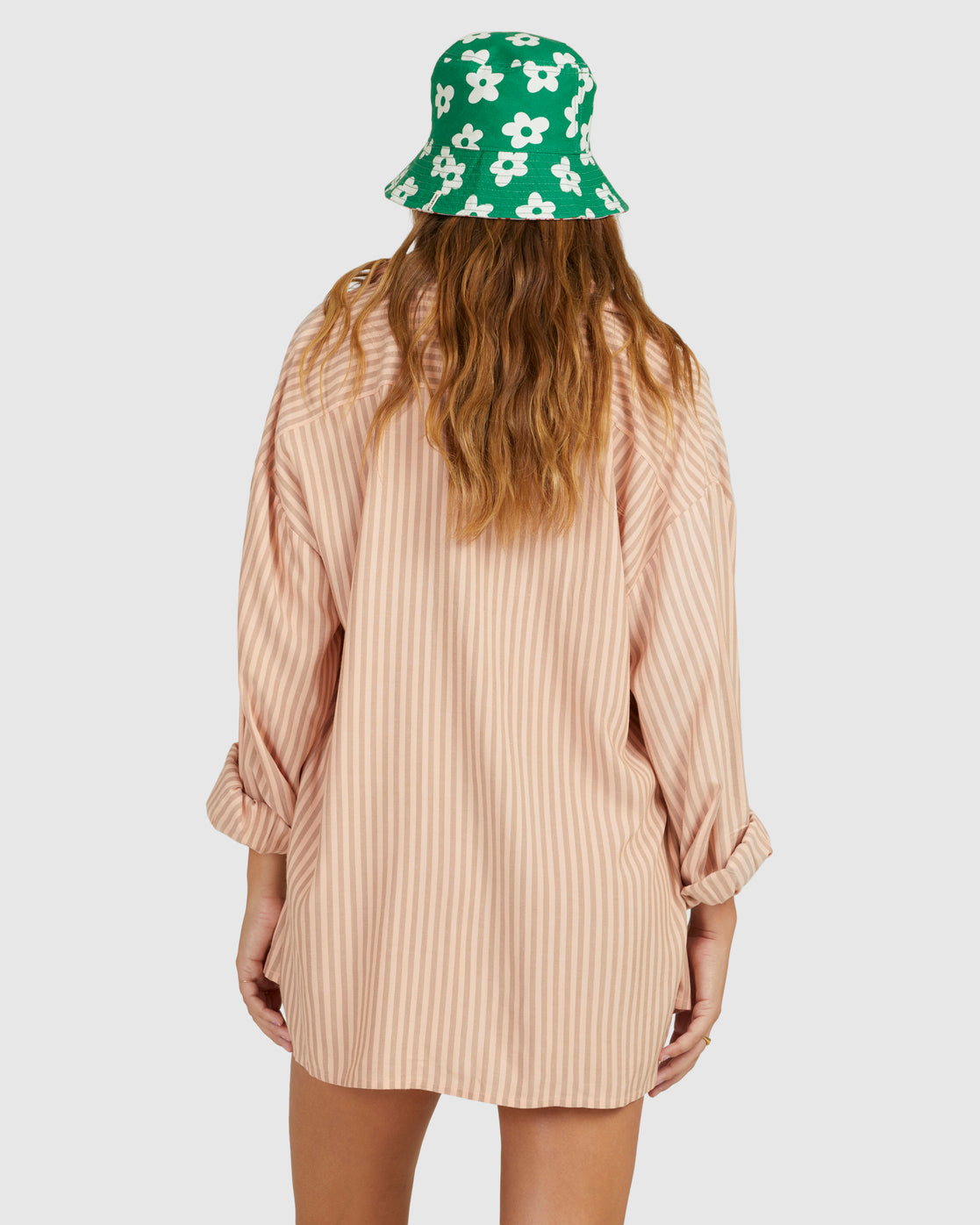 Summer Tides Button Thru Shirt Cover Up