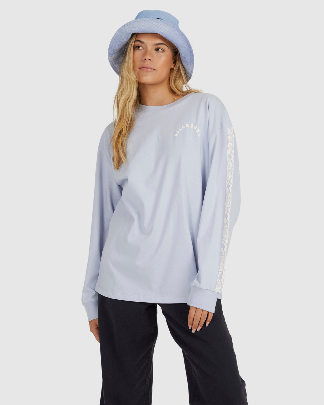 Lost In 73 Long Sleeve Oversized T-Shirt