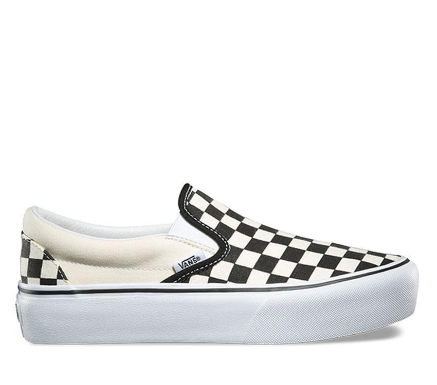 Vans Classic Slip-On Platform Checkerboard