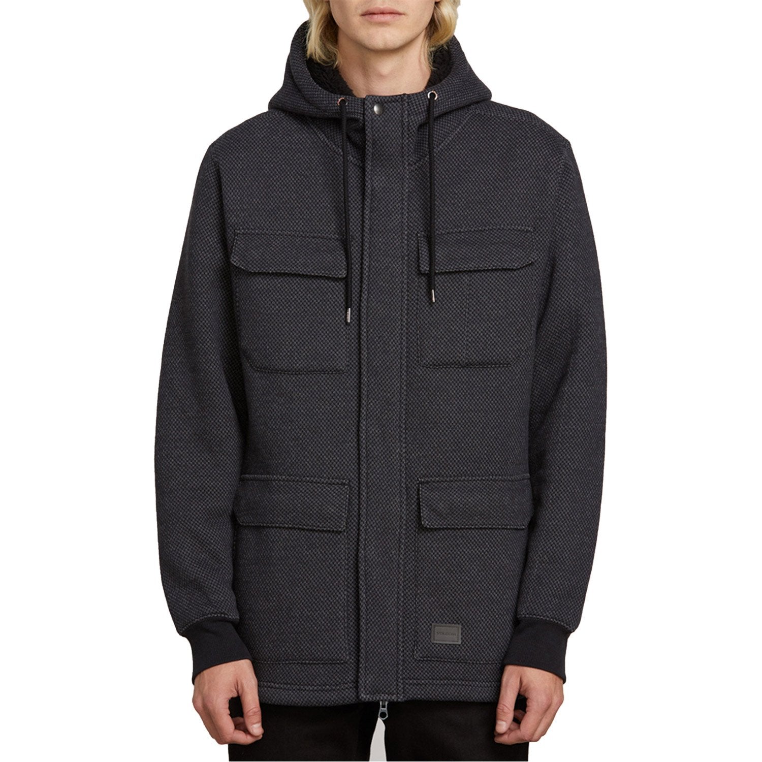 Volcom A4 Bonded Zip Jacket Black