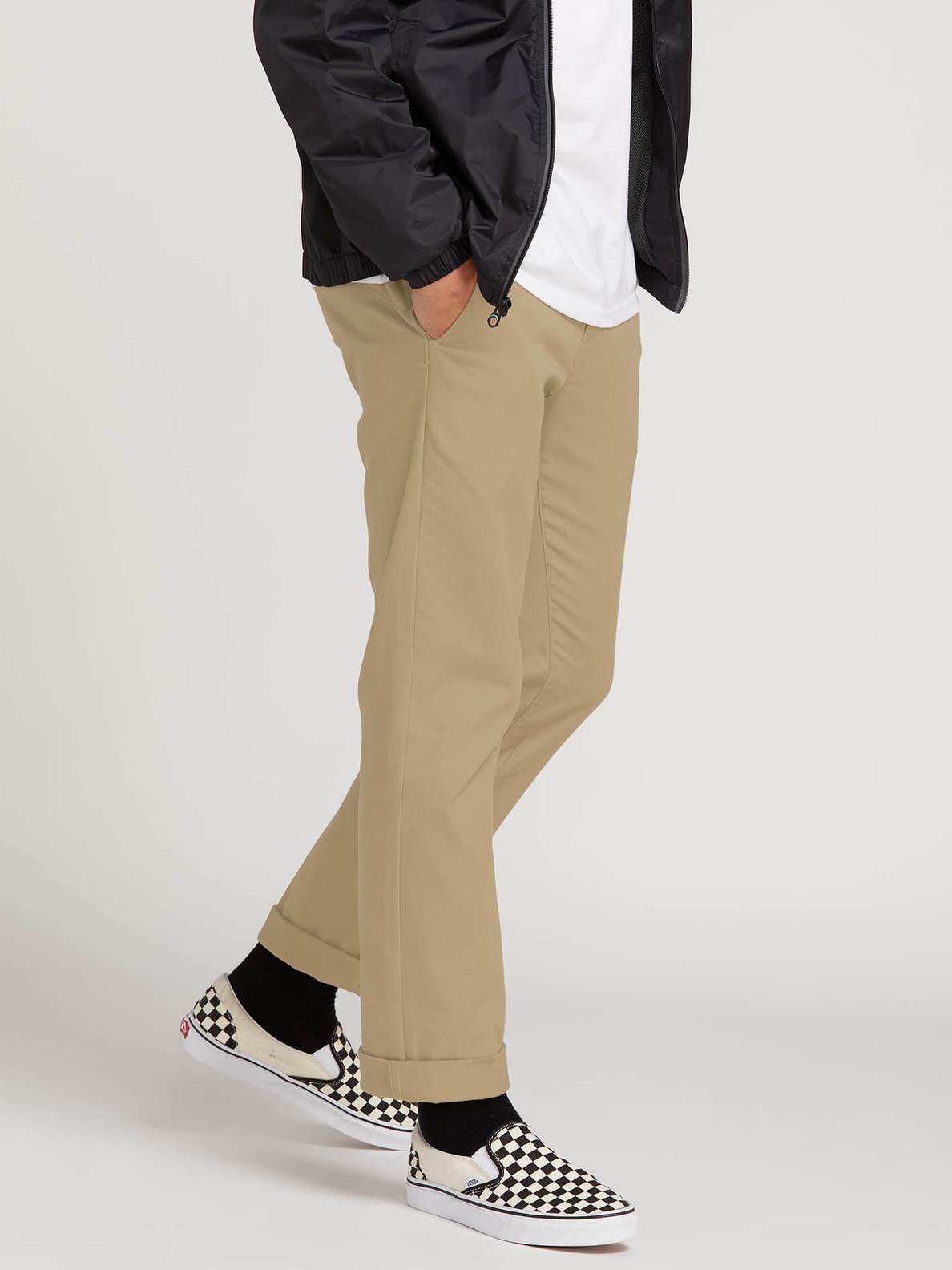 Volcom Frickin Modern Stretch Pants - Mushroom Khaki