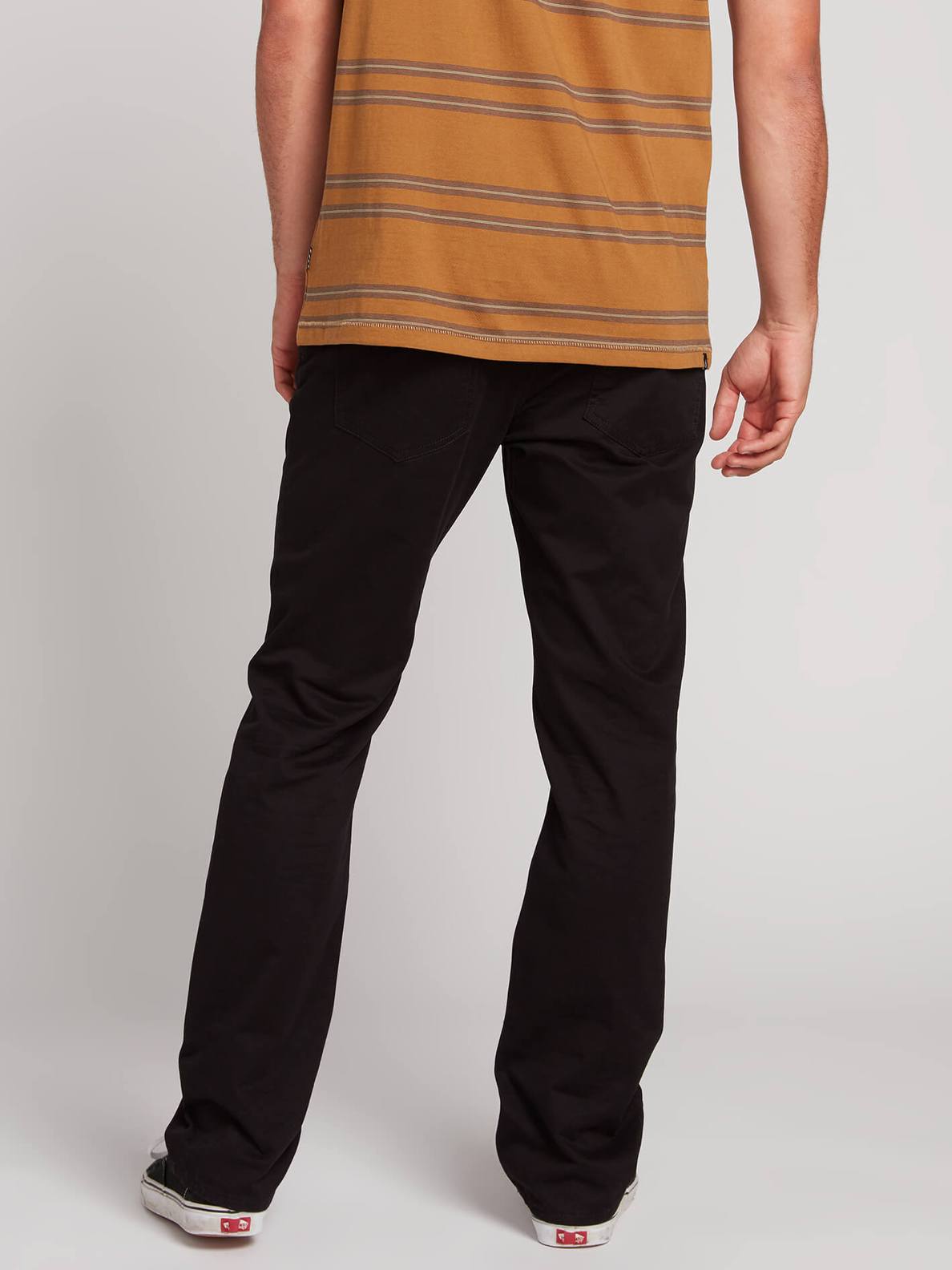 Volcom Solver Lite 5 Pocket Pant - Beige Black