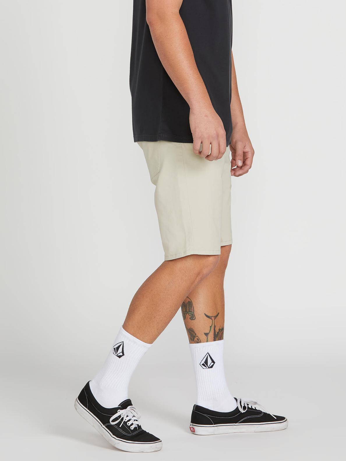 Volcom Solver Lite 5 Pocket Shorts - Black Stone