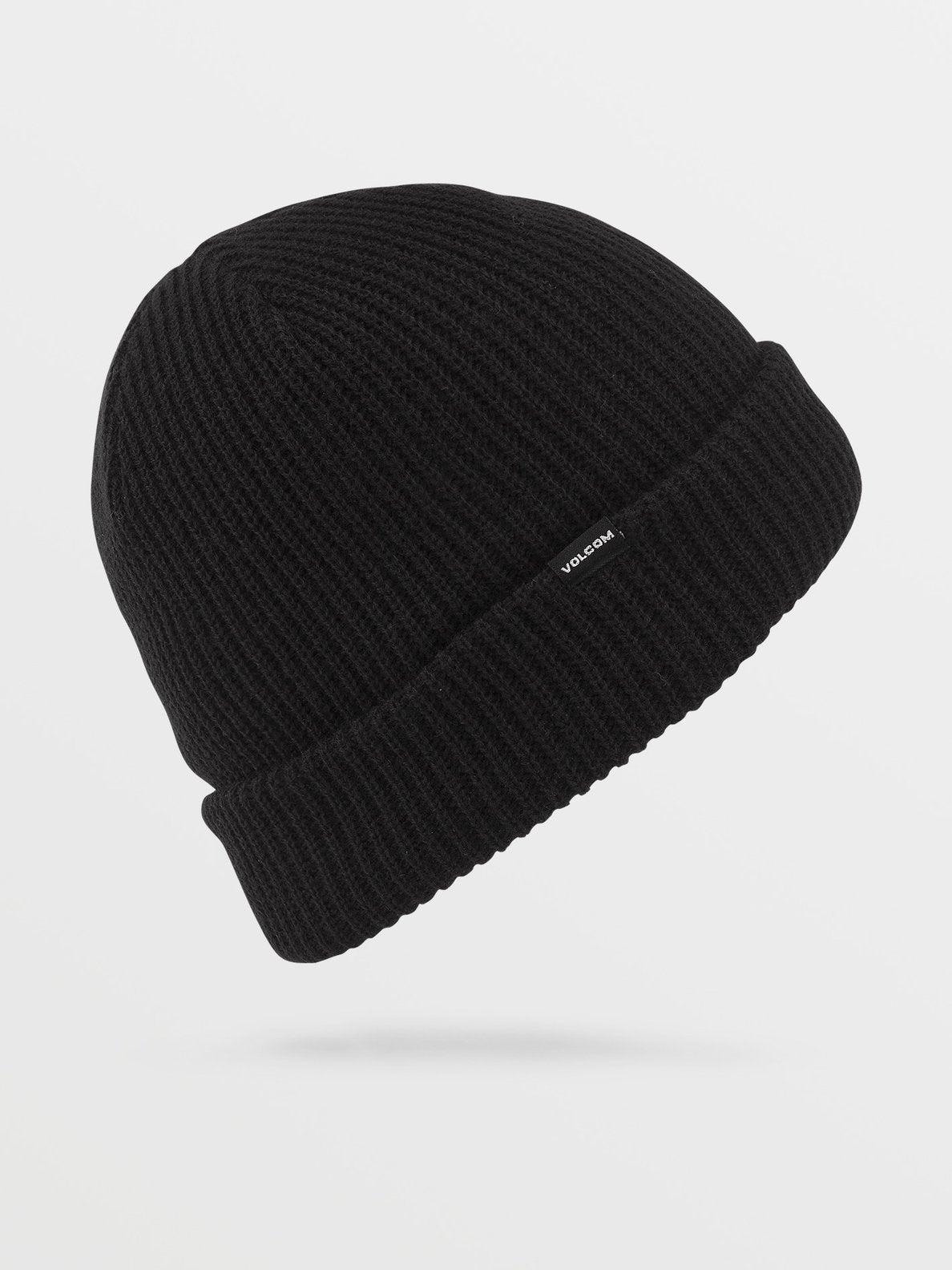 Volcom Sweep Lined Beanie - Dark Teak Black