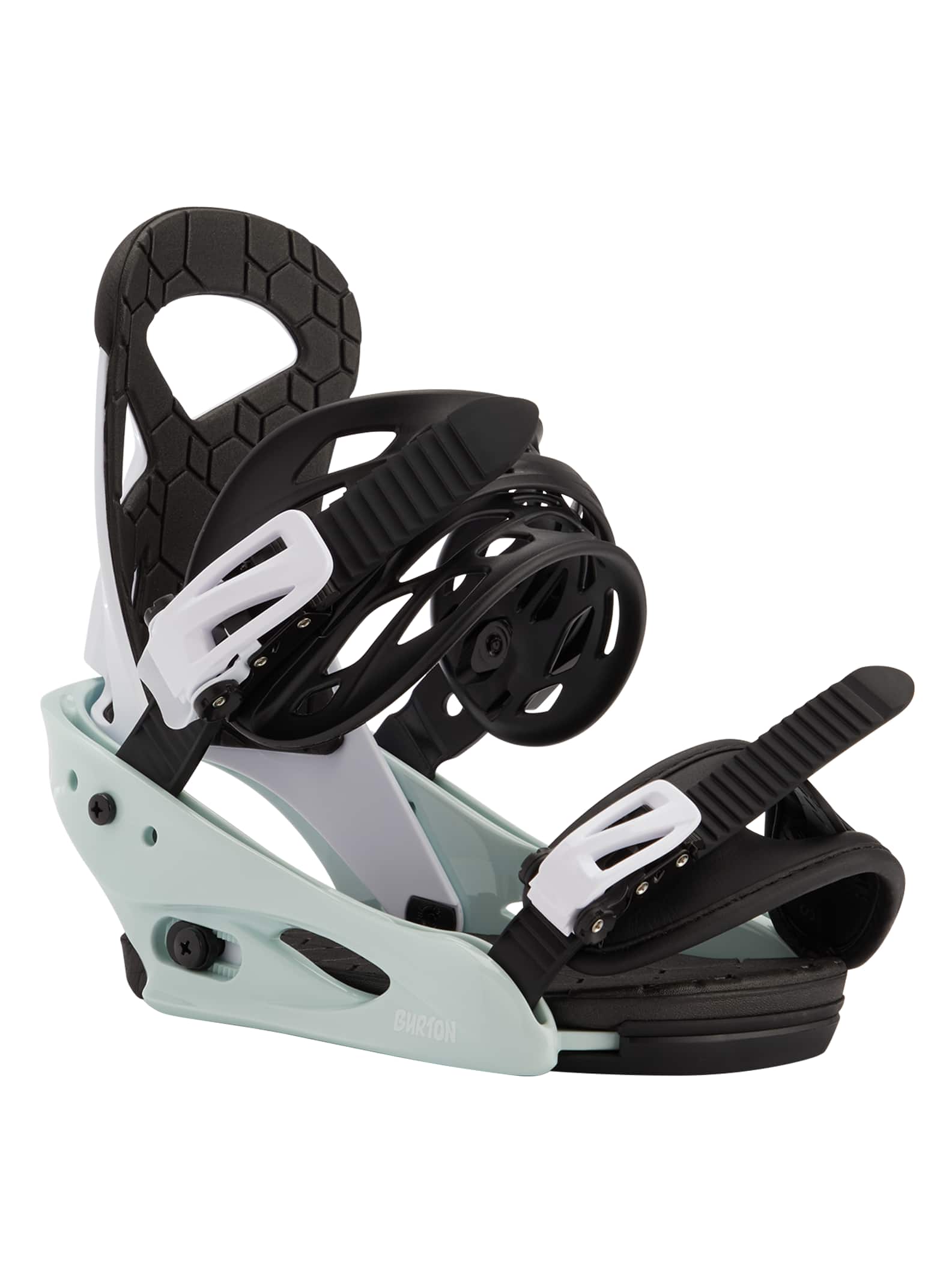 Burton Kids' Burton Smalls Re:Flex Snowboard Bindings Neo-Mint/White