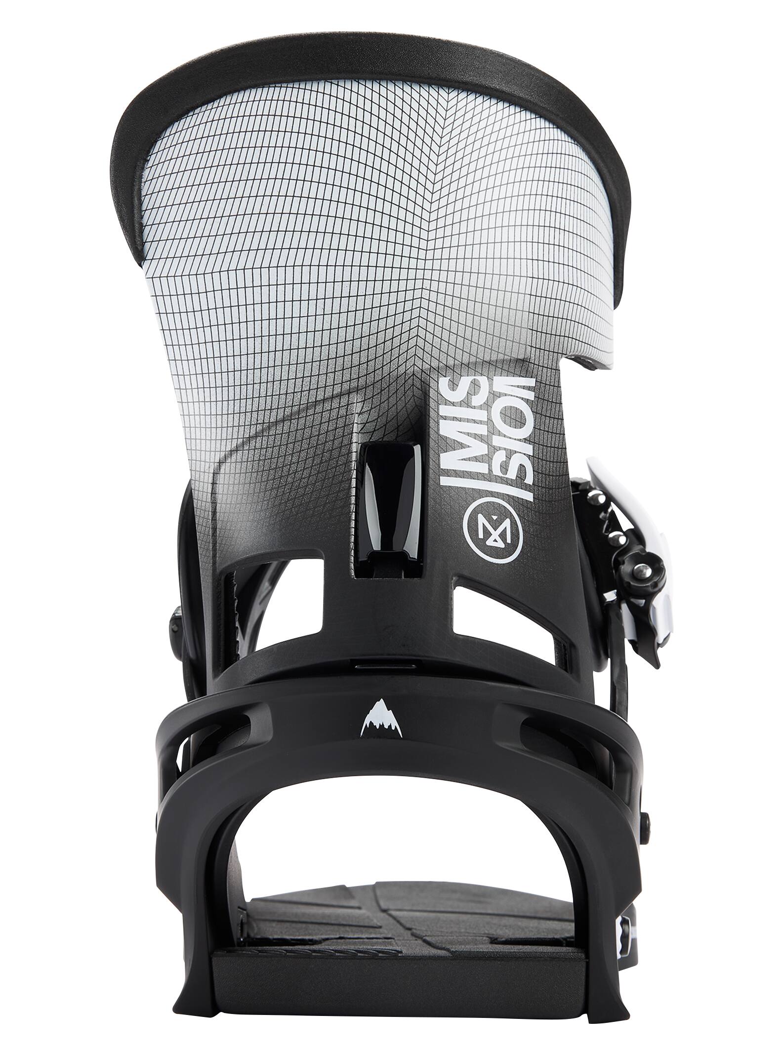 Burton Mission Re:Flex Snowboard Binding 2022 Black / white wing