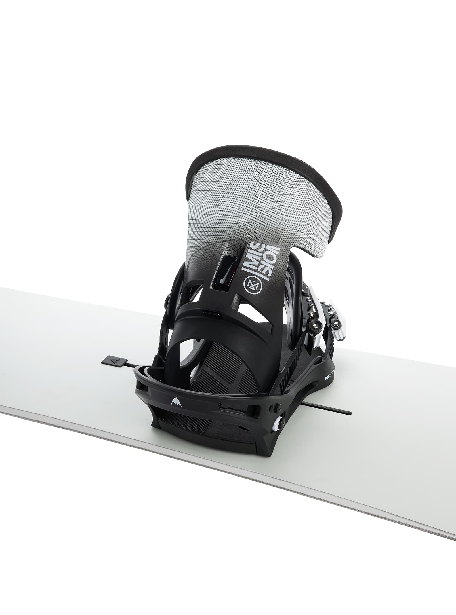 Burton Mission Re:Flex Snowboard Binding 2022 Black / white wing