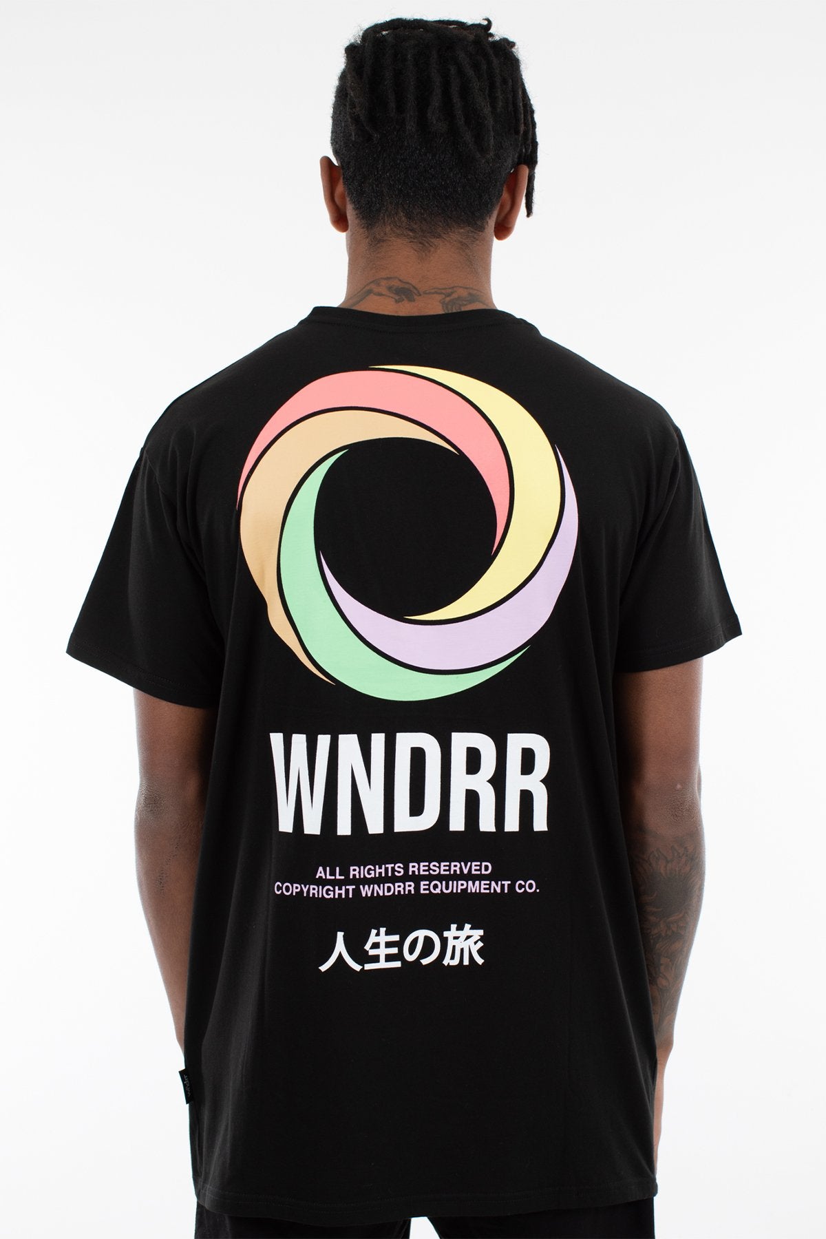 WNDRR AFFAIRS CUSTOM FIT TEE Black
